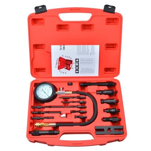SK1028 17pc Diesel Engine Compression Tester Set