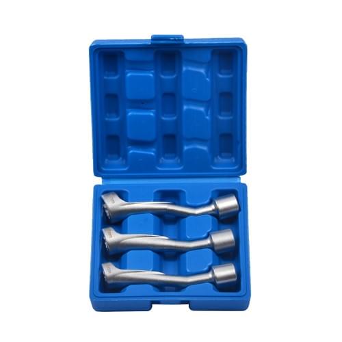 SK1856 3pc 1/2 Dr Fuel Injector Line Injection Socket Set 14 17 19mm