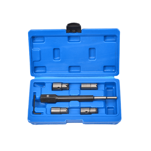 SK1083 5Pc Diesel Injector Seat Cutter Cleaning Tools Kit