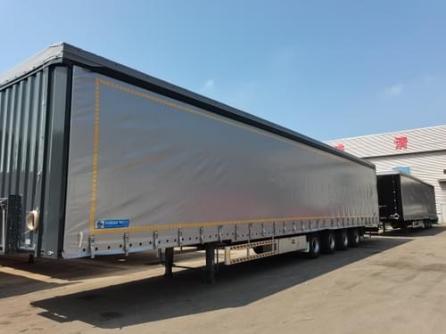 BPW 40-ton curtain-side trailer