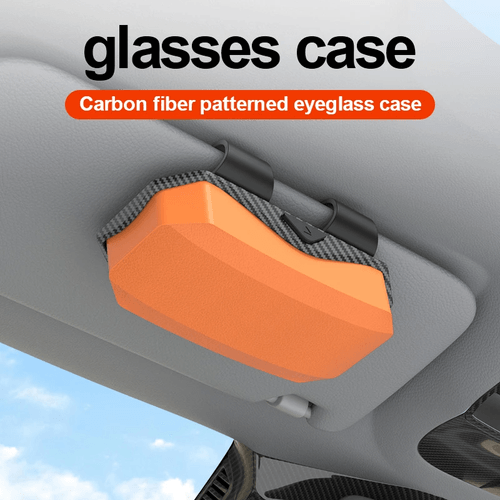 Premium Automotive Sun Visor Glasses Case