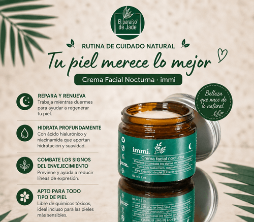 Crema facial nocturna