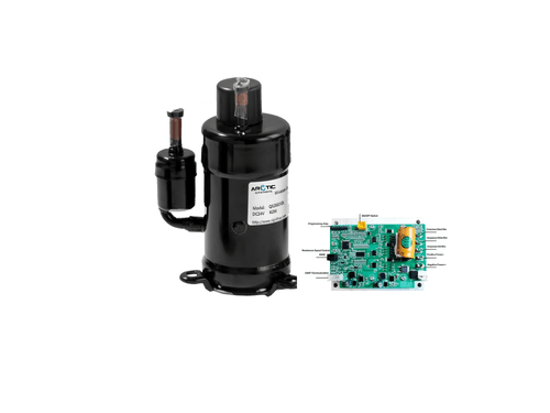 Twin Cylinder Compressor QX3802VDL (24V, R134A)