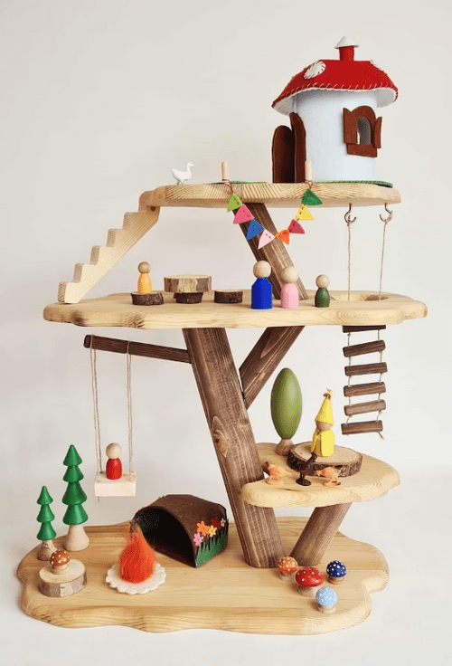 Wooden Doll House (Large)
