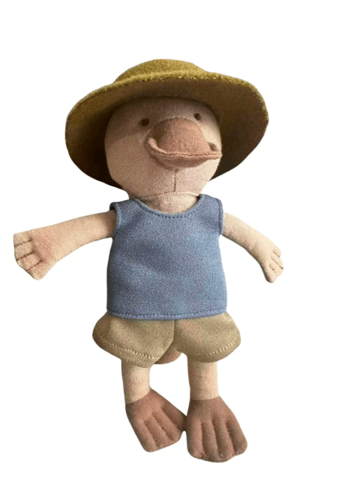 (三月預購商品)The BBQ Backseat Cook 鴨嘴獸娃娃(手部有磁吸)