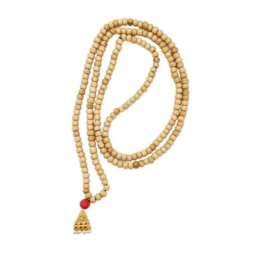 Mala with 108 Beads in Natural Color