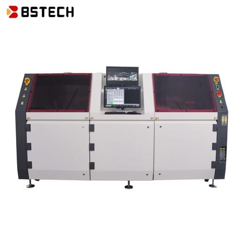 Online dual platform selective wave soldering