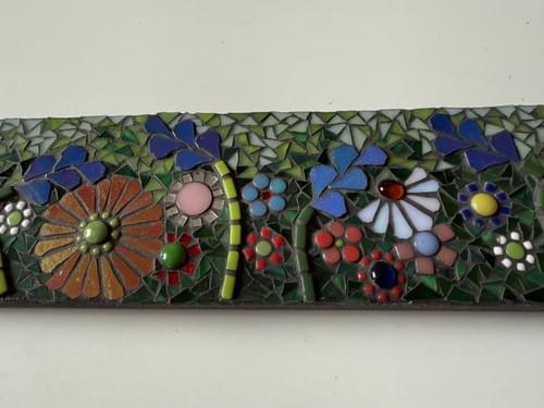 Long Floral Panel Studio Sale