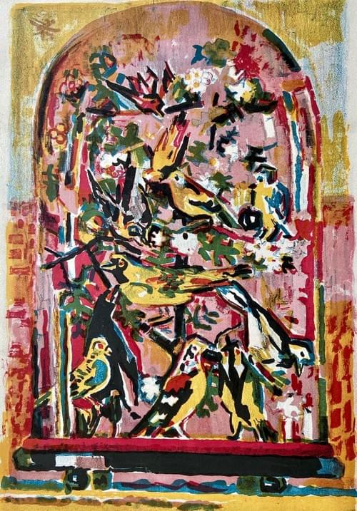 Artist Suzanne Tourte