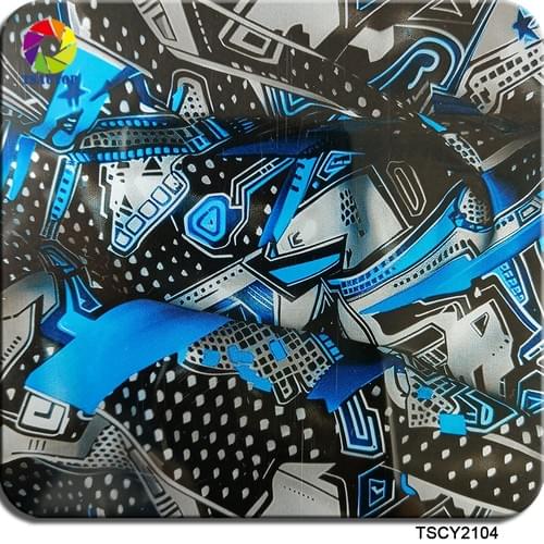 TsautopTSCY210 water transfer printing hydro dipping wtp film custom made hydrographic film