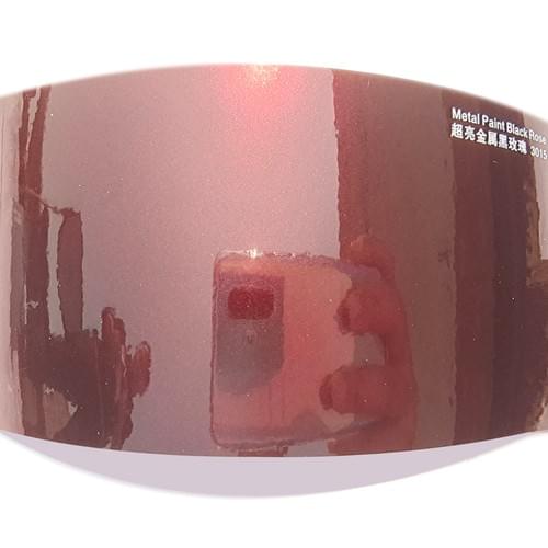 Wrapmaster PET Metallic Black Rose Car Vinyl Wrap