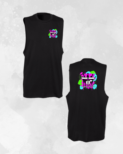 Graffiti King- High Neck Vest