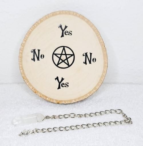 Pendulum Board Set - Pentagram - Travel Size
