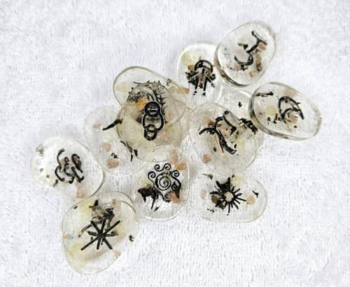 Witch's Runes - Resin Clear