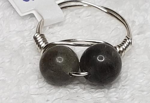 Rings - Wire Wrapped - Labradorite