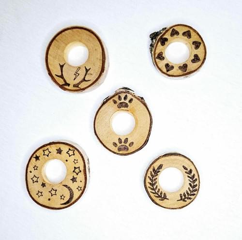 Wooden Sphere Stands - Various Designs