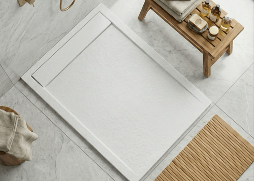 Receveur de douche Galaxite extra-plat et antidérapant 120 x 80 cm