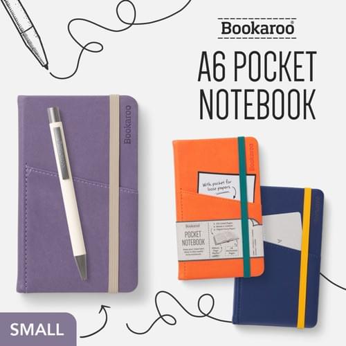 Bookaroo系列A6隨身口袋筆記本|