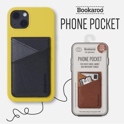 Bookaroo系列時尚手機卡包|黏貼式不消磁手機卡包:手機在手一切隨行