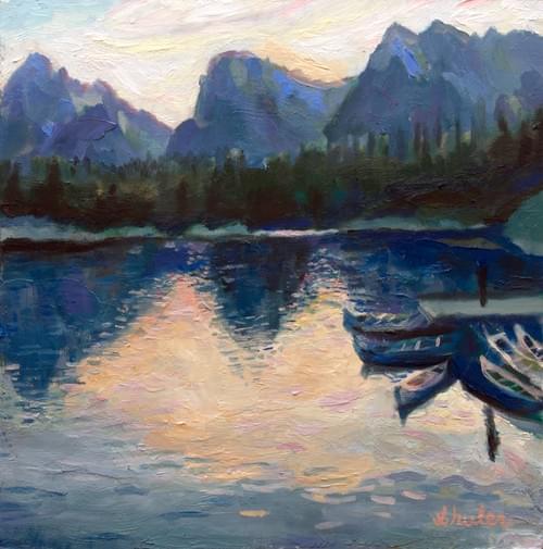 SOLD Crystal Water and Canoe Ed. 2.4