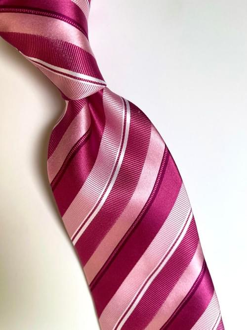 NEW Watermelon Ribbon Striped Tie