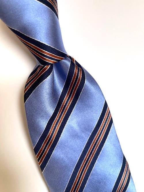 NEW Stalwart Blue Striped Tie