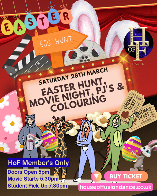 EASTER HUNT, MOVIE NIGHT & COLOURING