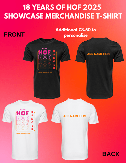 HoF's 18th BIRTHDAY Merchandise