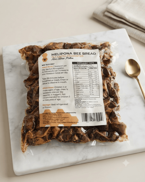 MELIPONA Stingless Bee Raw Bee Bread Collected Pollen Whole by pound