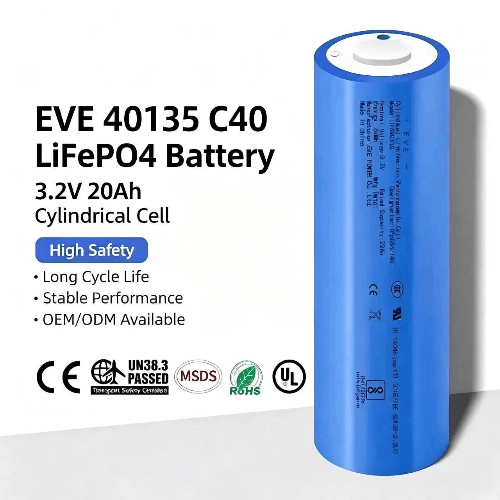 EVE 40135 C40 Cylindrical LiFePO4 Cell