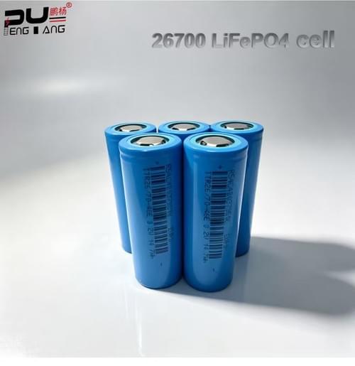 Grade A 26700 LiFePO4 Battery Cell | 3.2V 4000mAh Rechargeable Lithium Iron Phosphate Battery