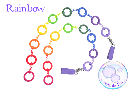 Bubble Chain Poi - Choose your colours