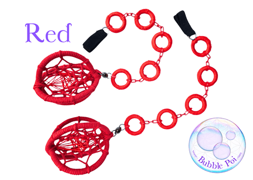 Red Bubble Poi