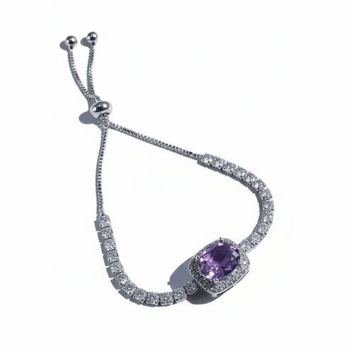 紫穹|玻利維亞高透紫水晶|水晶手鍊|好看又有用才最重要 -- RuiZhiShuiJing 睿智水晶