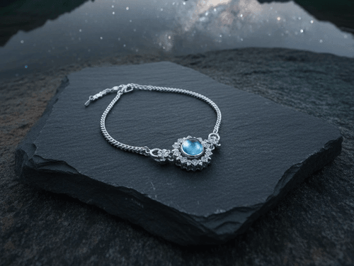 蔚光|聖瑪麗亞海藍寶|水晶手鍊|好看又有用才最重要 -- RuiZhiShuiJing 睿智水晶