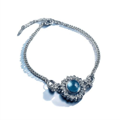 蔚光|聖瑪麗亞海藍寶|水晶手鍊|好看又有用才最重要 -- RuiZhiShuiJing 睿智水晶