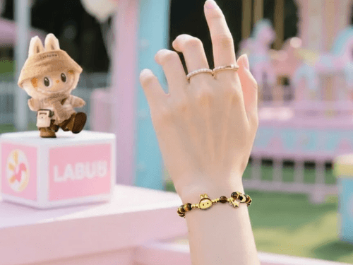 星兔|黃虎眼、Labubu|設計款水晶手串|好看又有用才最重要 -- RuiZhiShuiJing 睿智水晶