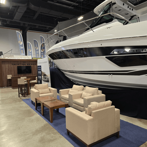 Producción de Stand de Yachting México - Expo Aventura