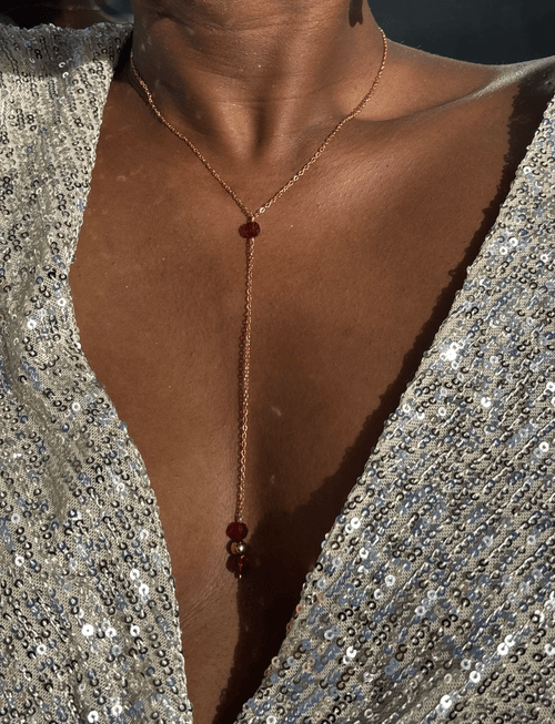 Collier Cravate Velvet Christmas