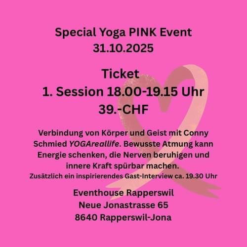 Ticket 1. Session 18.00-19.15 Uhr