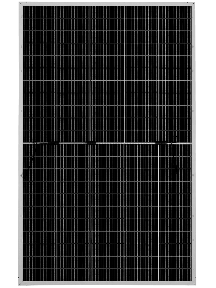 N-Type TOPCon solar panel structural detail