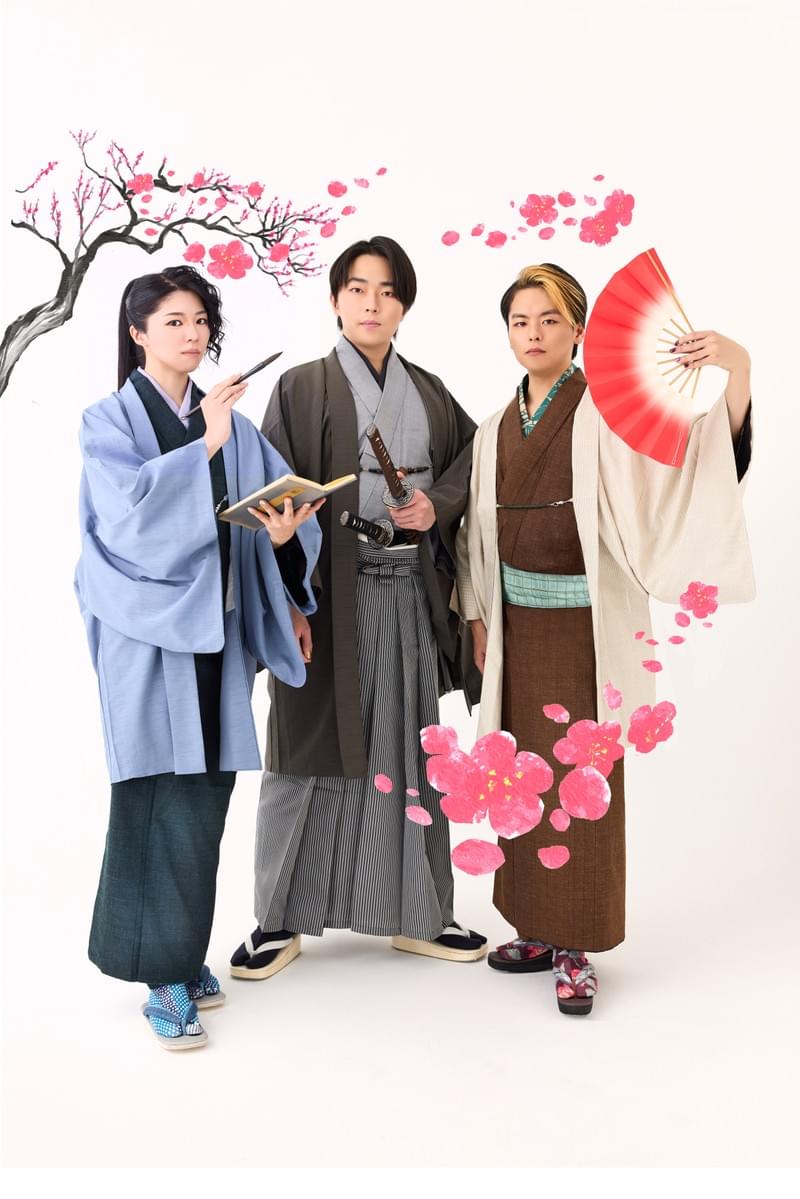 The three members of ICCHO ISSHI