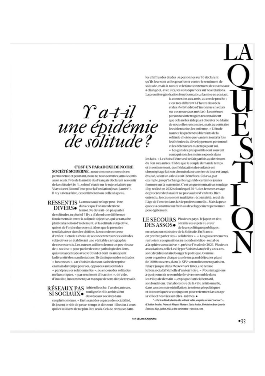 Portfolio APROPOS — référence éditoriale 13