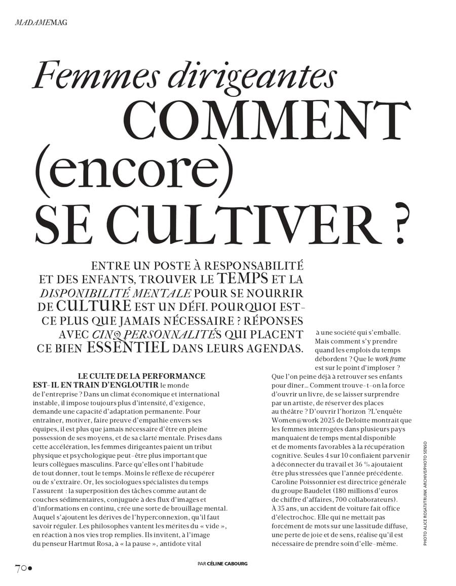 Portfolio APROPOS — page éditoriale 1