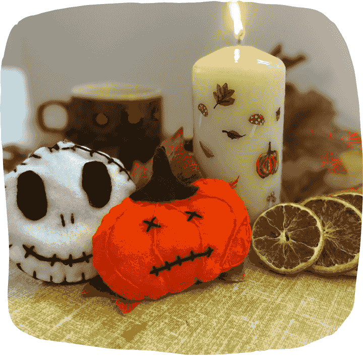 Spooky felt decorations workshop London