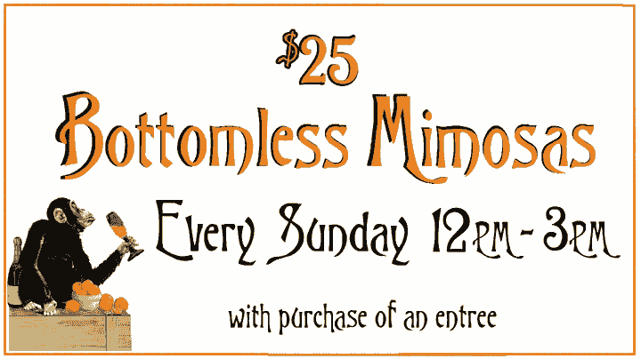 From classic breakfast staples like Eggs Benedict to our hangover helper, The Morning Fix, you'll find what you need Sundays at The Paw. And don't forget about our MIMOSA MEAL DEAL, featuring a full brunch entree and BOTTOMLESS MIMOSAS* from 11:00 AM - 3:00 PM! From classic breakfast staples like Eggs Benedict to our hangover helper, The Morning Fix, you'll find what you need Sundays at The Paw. And don't forget about our MIMOSA MEAL DEAL, featuring a full brunch entree and BOTTOMLESS MIMOSAS* from 11:00 AM - 3:00 PM!