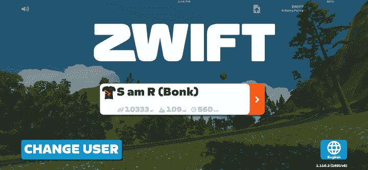 Zwift App - iPhone Zwift App - iPhone