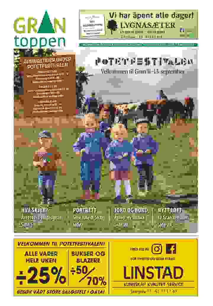 Grantoppen nr 4, Den Norske Potetfestivalen september 2025