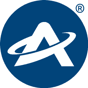 AAC logo, with the capital letter A with an arrown coming from behind AAC logo, with the capital letter A with an arrown coming from behind