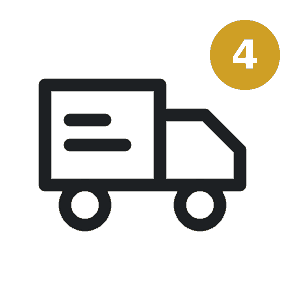 Step 4 – Low-volume production and export shipping from Taiwan Step 4 – Low-volume production and export shipping from Taiwan